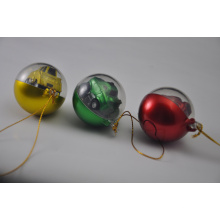 Diverses boules de Noël de styles avec le cadeau promotionnel de Noël